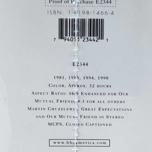 The Charles Dickens 6-disc DVD collection. New in Box - Picture 5 of 5